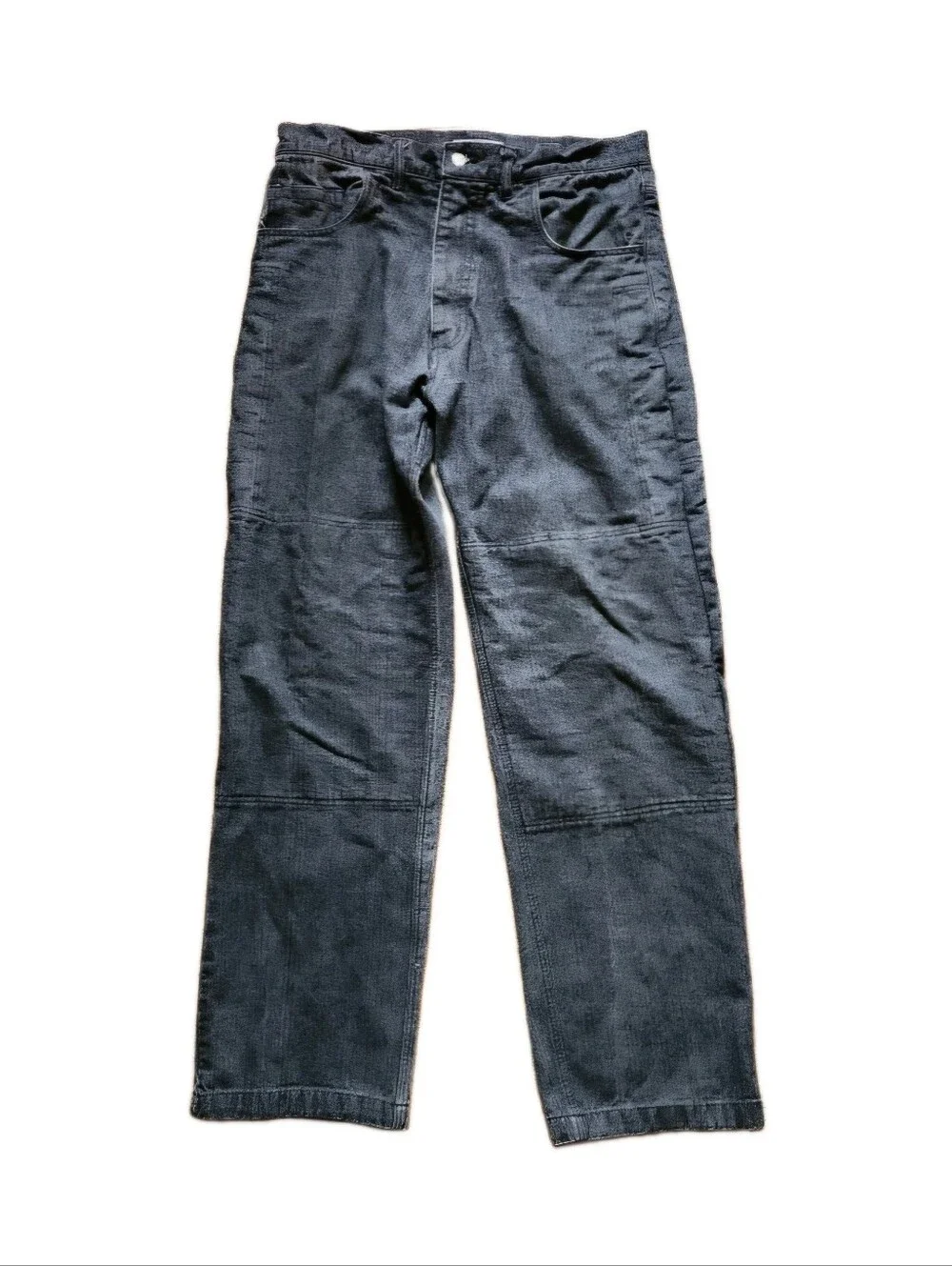 Sliders Men’s 38x36* Kevlar Lined Motorcycle Riding Jeans Black